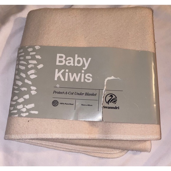 Swanndri Baby Kiwis Blanket‎ 100% New Zeland Wool Throw 70cm- 90 cm 28in x 36in - Picture 6 of 6